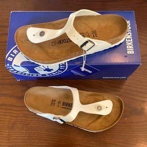 Birkenstock Gizeh White 37 Reg